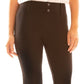 Calça de malha ponte pull-on BCX Junior - marrom - tamanho grande