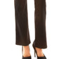 Calça de malha ponte pull-on BCX Junior - marrom - tamanho grande