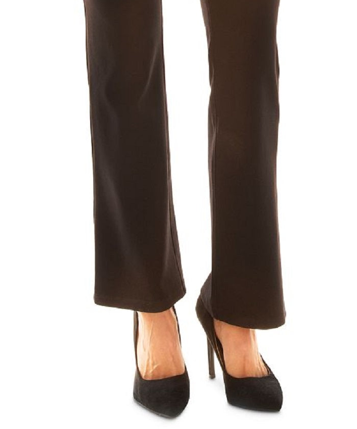 Calça de malha ponte pull-on BCX Junior - marrom - tamanho grande
