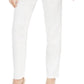 Calça feminina afunilada Paperbag da INC International Concepts, branca, tamanho 12