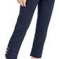 Calça feminina com acabamento em hardware e controle de barriga JM Collection, azul, tamanho X-S