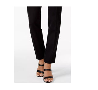 Calça skinny Hollywood bi-elástica feminina Alfani, preta, tamanho 6