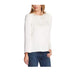 Blusa feminina profissional de cetim Vince Camuto, branca, tamanho GG