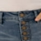 Shorts jeans com punho desgastado Indigo Rein Junior's Azul Tamanho 9
