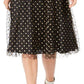 Vestido Calvin Klein Feminino Flare com Botões Clip-Dot Preto Tamanho 14