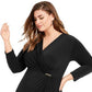 Vestido de coquetel feminino Charter Club Plus Hardware com frente torcida, preto, tamanho 0X