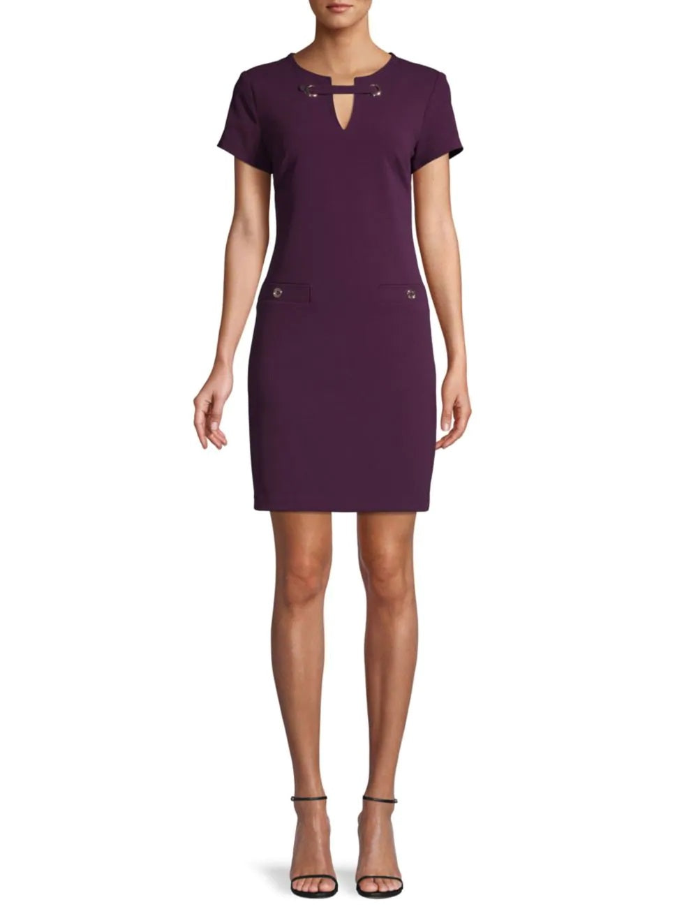 Suéter feminino Tommy Hilfiger Cotton Pointelle rosa tamanho GG