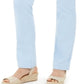 Calça jeans feminina Lexington reta azul tamanho 12 da Charter Club