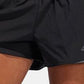 Shorts de treino Adidas Run It Climalite feminino, preto, tamanho LX3"