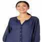 Blusa Tommy Bahama Lana Bay Gaze Feminina Azul Tamanho Grande
