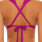 Biquíni Halter Code Loop Feminino Rebecca Virtue Roxo Tamanho P