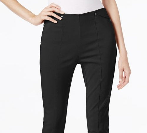 Calça skinny feminina Alfani preta tamanho 14