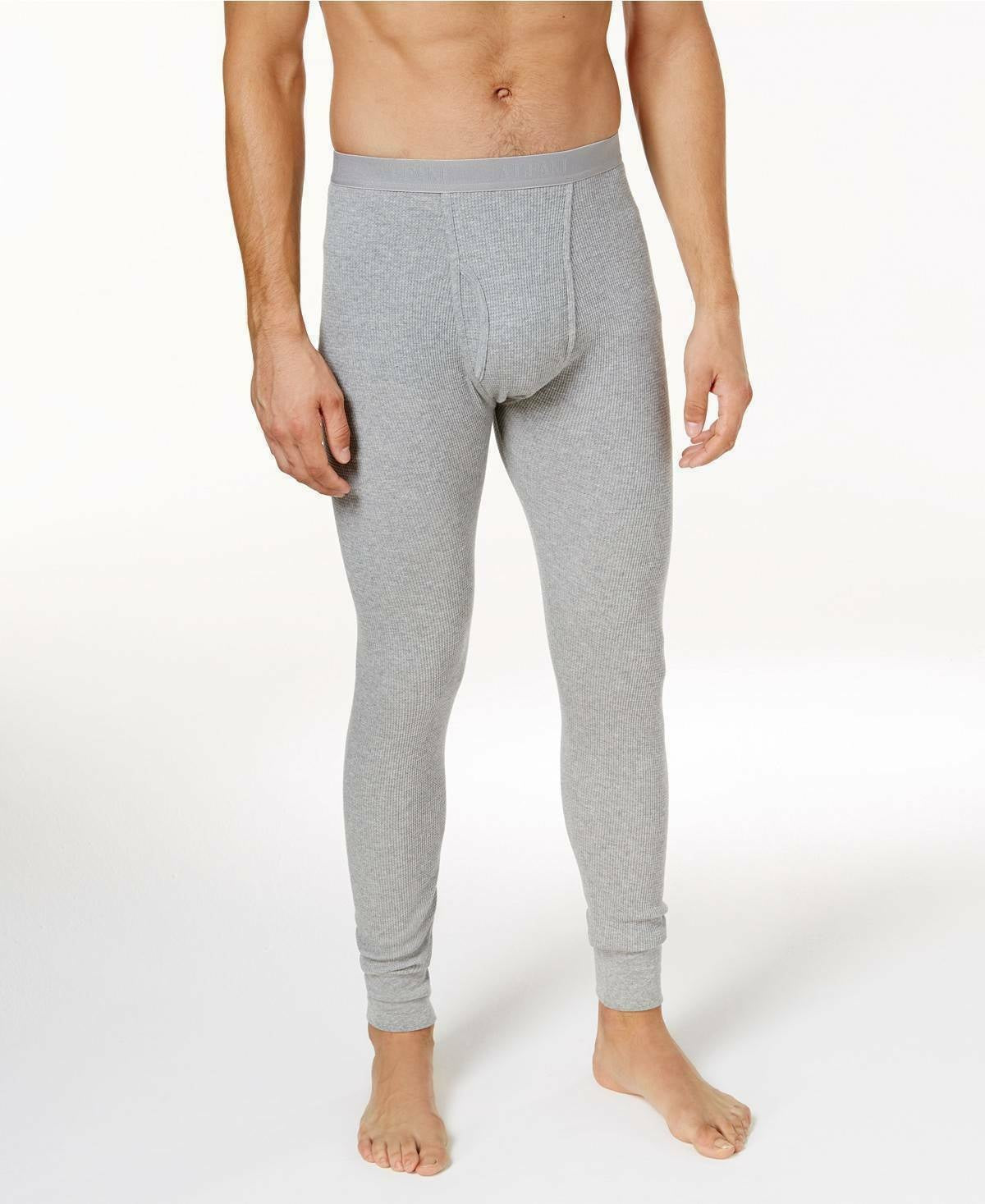Calça térmica masculina Alfani Big &amp; Tall, cinza, tamanho 10,5