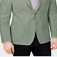 Ralph Lauren Masculino Classic Fit Ultra Flex Solid Linen Sport Coat Verde Tamanho 38