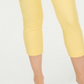 Calça curta Charter Club Newport Tummy-Control Citron Aura Yellow Tamanho 8