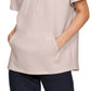 Under Armour Apex Double Knit com capuz feminino - rosa, tamanho grande