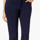 Calça feminina JM Collection Tummy Control Curvy Fit Azul Tamanho 24X4,5