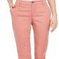 Calça Chino Bootcut Feminina Style &amp; Co Laranja Tamanho 10