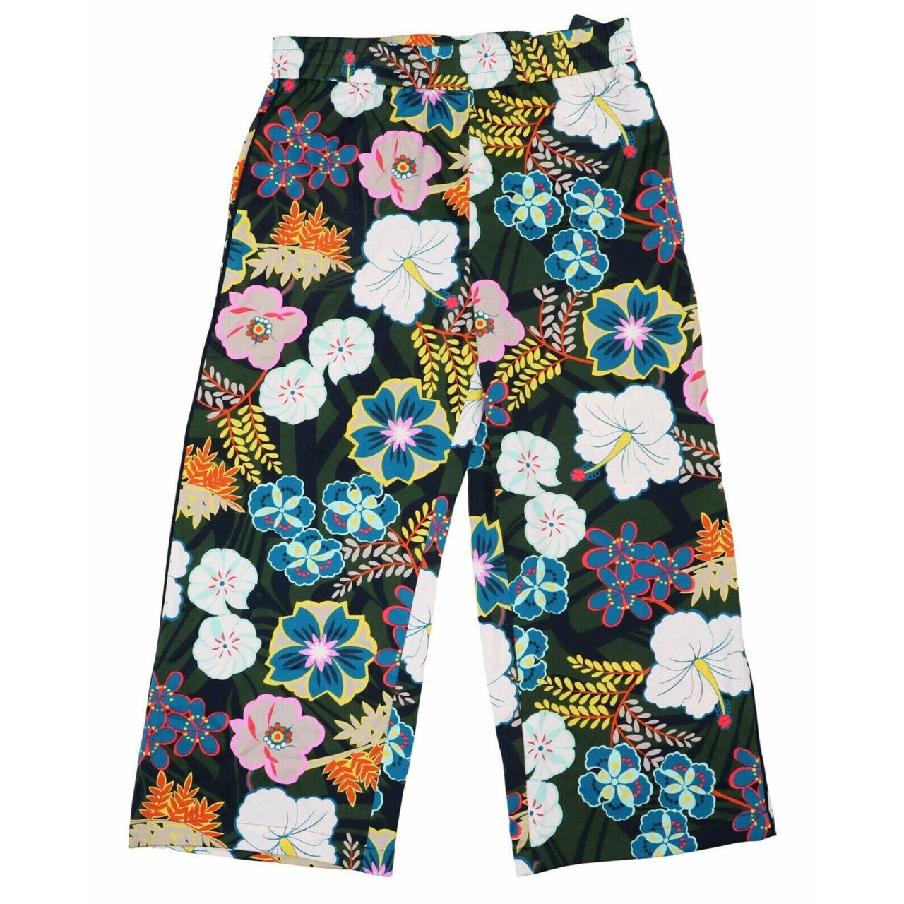 Calça casual feminina Rachel Rachel Roy Daria Silk, azul, tamanho grande