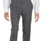 Calça de lã Ralph Lauren masculina de perna reta, cinza, tamanho 34x30