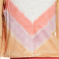 Camiseta regata feminina Chevron Tie Dye Ombre Love da Free People, azul, tamanho médio