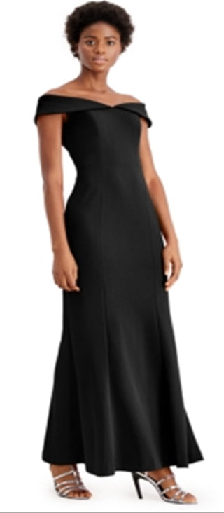 Vestido Calvin Klein Feminino Ombro a Ombro Preto Tamanho 6
