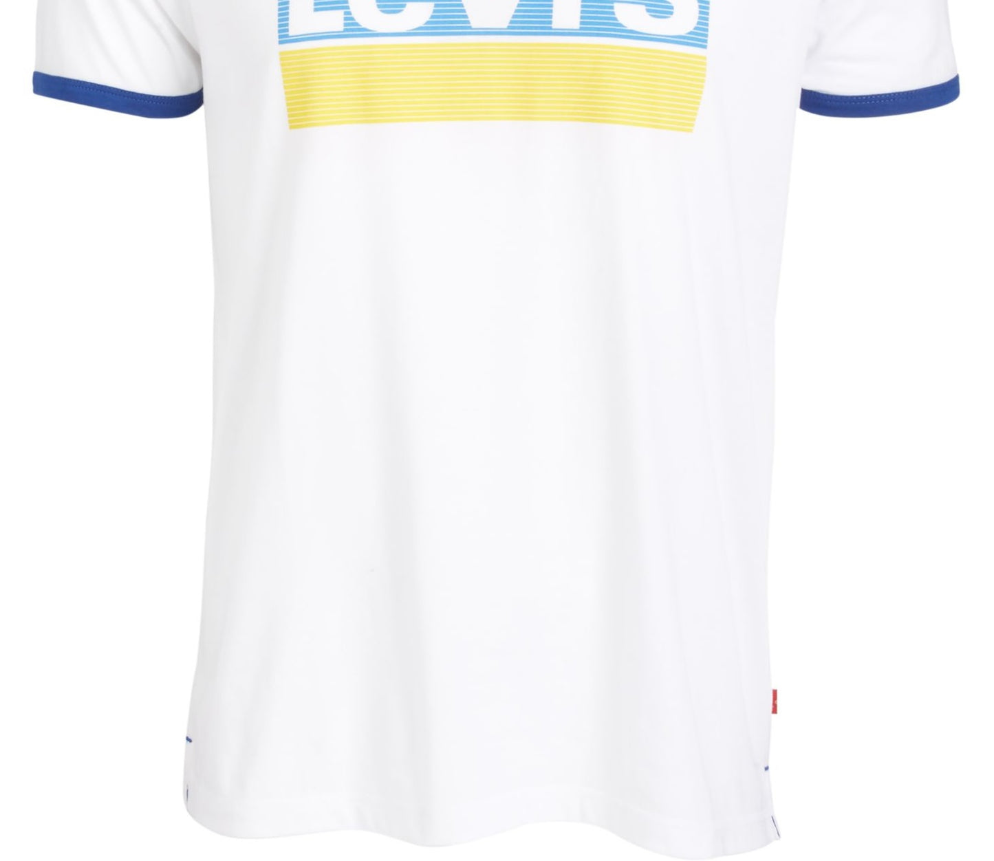 Camiseta Levi's Teesdale Logo Masculina Branca Tamanho Médio