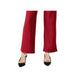 Calça feminina Alfani Petite Knit Wide Leg Malbec Vermelha Tamanho Petite S
