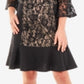 Vestidos casuais femininos New York Collective, pretos, tamanho extragrande