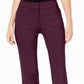 Calça Curta Feminina JM Collection com Controle de Barriga Curvy Fit Vermelha Tamanho 24X4,5