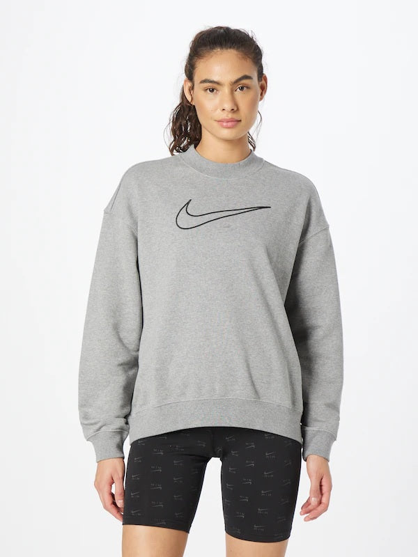 Camiseta Nike Sportovn Mikina Dry Feminina Cinza Tamanho P