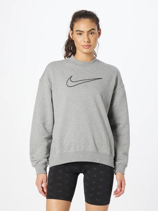Camiseta Nike Sportovn Mikina Dry Feminina Cinza Tamanho P