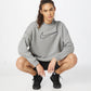 Camiseta Nike Sportovn Mikina Dry Feminina Cinza Tamanho P