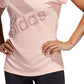 Camiseta Adidas Badge of Sport Feminina Rosa Tamanho Médio
