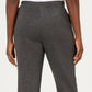 Calça de lã ativa com bolso lateral feminina Karen Scott, preta, tamanho X-S