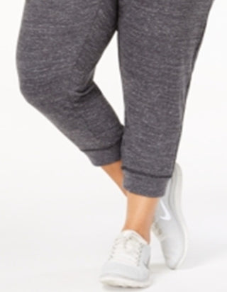 Calça Capri Nike Feminina Bolsos Heathered Active Wear Cinza Tamanho 3X