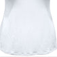 JM Collection Regata feminina texturizada com botões, branca, tamanho grande