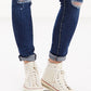 Calça Jeans Skinny 711 Feminina Levi's Azul Tamanho 29