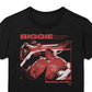 Camisa masculina Merch Traffic com estampa gráfica, preta, tamanho XX-G