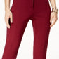 Calça skinny Hollywood feminina Alfani vermelha tamanho 0 pequena
