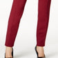 Calça skinny Hollywood feminina Alfani vermelha tamanho 0 pequena