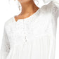 Top Sea of ​​Love Feminino Free People Branco Tamanho Grande