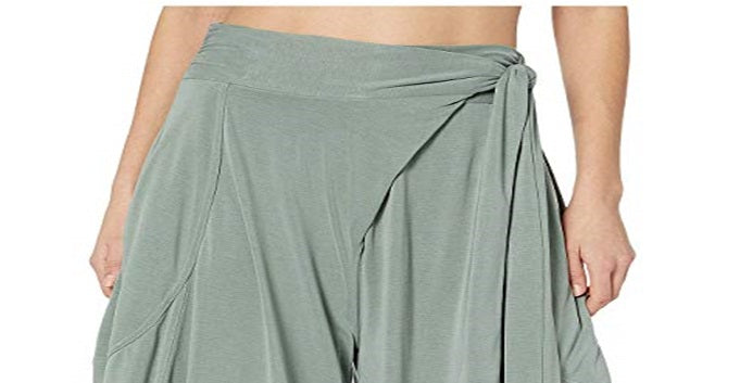 Calça Harém Venice Feminina Free People Verde Tamanho Grande