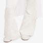 Calça jeans flare feminina Penny Pull Over da Free People, branca, tamanho 25