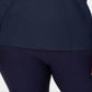 Moletom esportivo feminino Karen Scott com cadarço, azul, tamanho extragrande