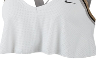 Sutiã esportivo Nike Indy Light Support Fitness feminino, branco, tamanho pequeno