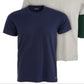 Camiseta Calvin Klein Masculina Gola Redonda Ajuste Clássico Pacote com 3 Azul Tamanho X-G