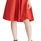 Vestido-camisa Ralph Lauren feminino manga curta comprimento até o joelho vermelho tamanho 10