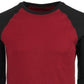 Camiseta térmica masculina Levi's de manga comprida vermelha tamanho X-G