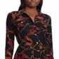 Camisa Ralph Lauren Feminina Estampada Kerrojan Preta Tamanho Grande
